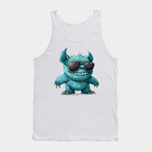 Cute Fluffy Monster Tank Top